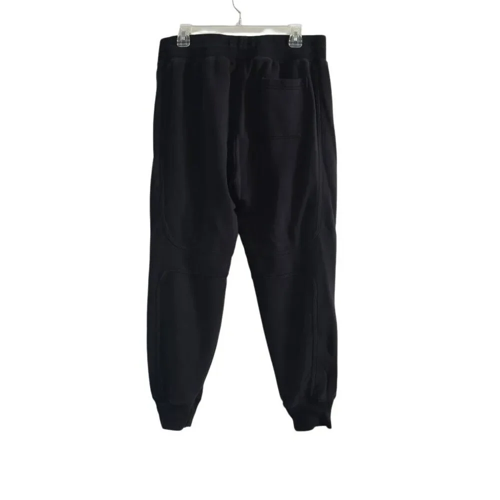 Abercrombie & Fitch Men's Size Large Black Relaxed Sweatpants - Flaw